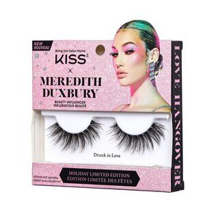 KISS X MEREDITH DUXBURY Holiday Limited Edition False Eyelashes, ‘Drunk In Love’